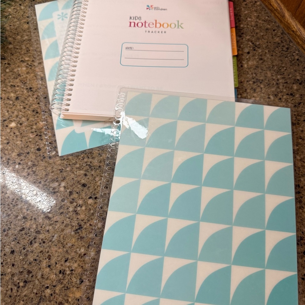 📘 Erin Condren Kids Notebook Tracker (Ages 6–12)